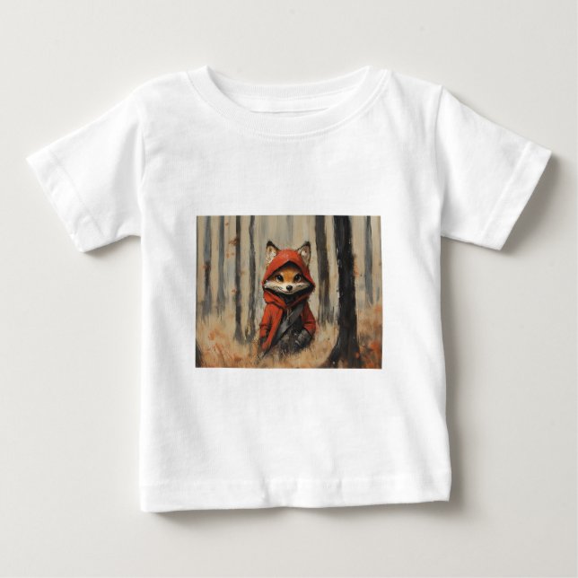 foxy fox le petit renard malin  t shirt (Framsida)