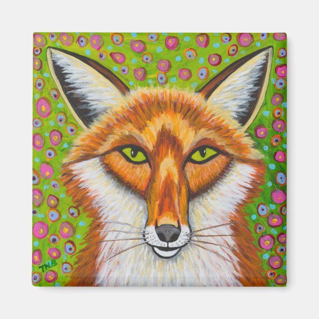 Foxy Fox Magnet (Framsidan)