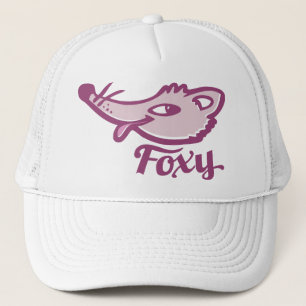 Foxy Fox rosa Graphics Truckerkeps