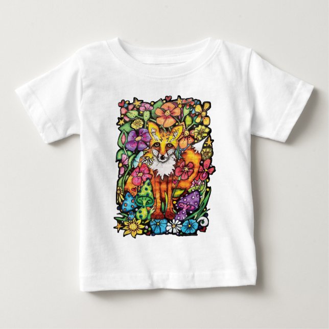 Foxy Fox T Shirt (Framsida)