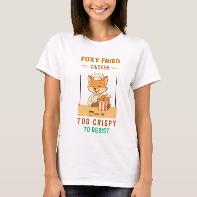Foxy Fried Chicken T Shirt (Framsida)