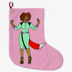 Foxy Girl Stor Julstrumpa