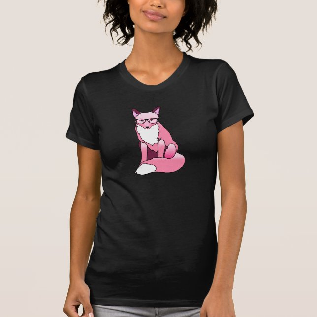 Foxy Hip Dam mellan Tee Shirt (Framsida)