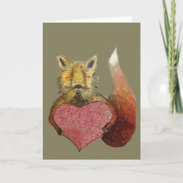 Foxy i Kärlek-kort Helgkort