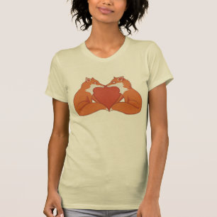 Foxy Kärlek brun dams T-shirt
