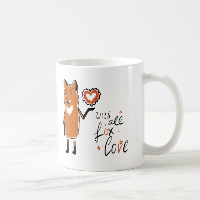 Foxy Kärlek Kaffemugg (Höger)