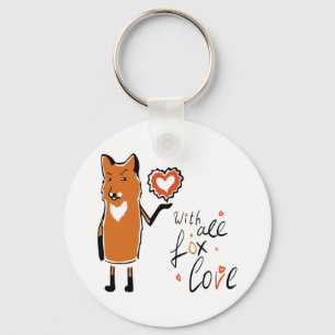 Foxy Kärlek Nyckelring