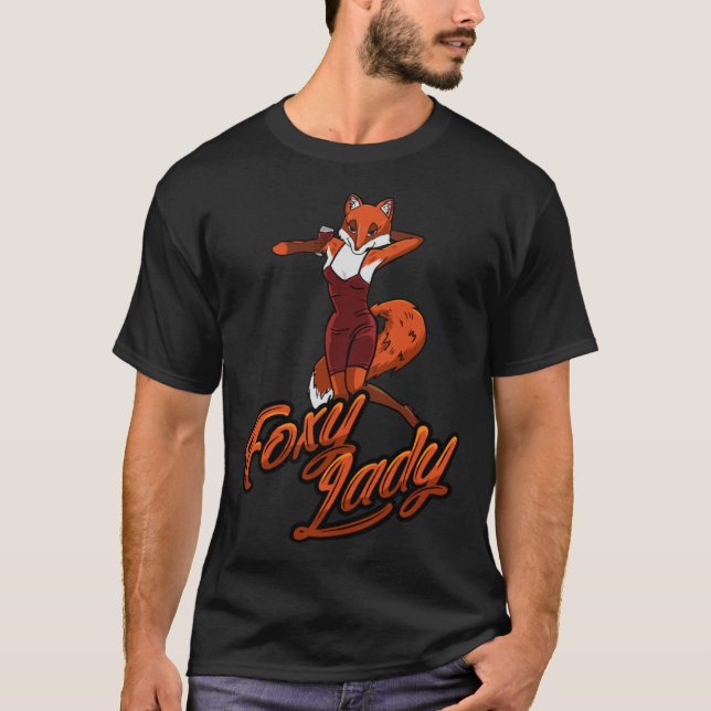 Foxy Lady T Shirt (Framsida)
