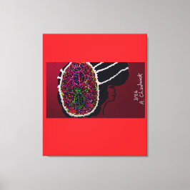 Foxy Ladybug Bride Canvastryck