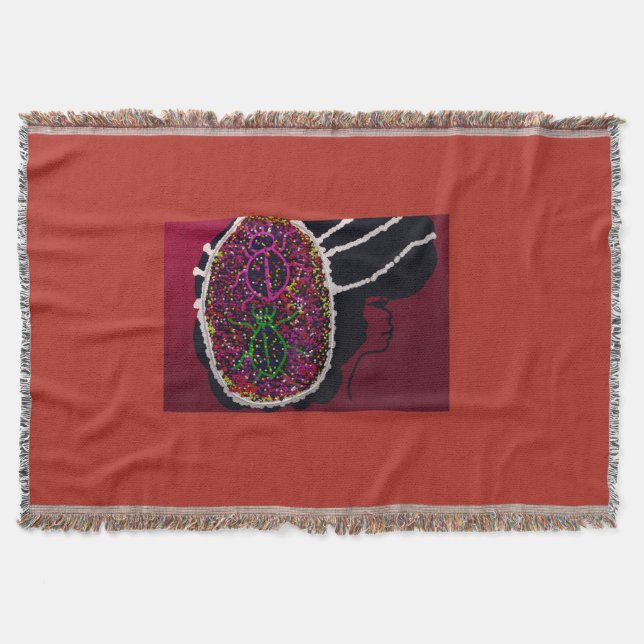 Foxy Ladybug Bride Filt (Framsidan)