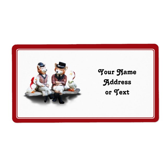 Foxy-par Fraktsedel (Framsidan)