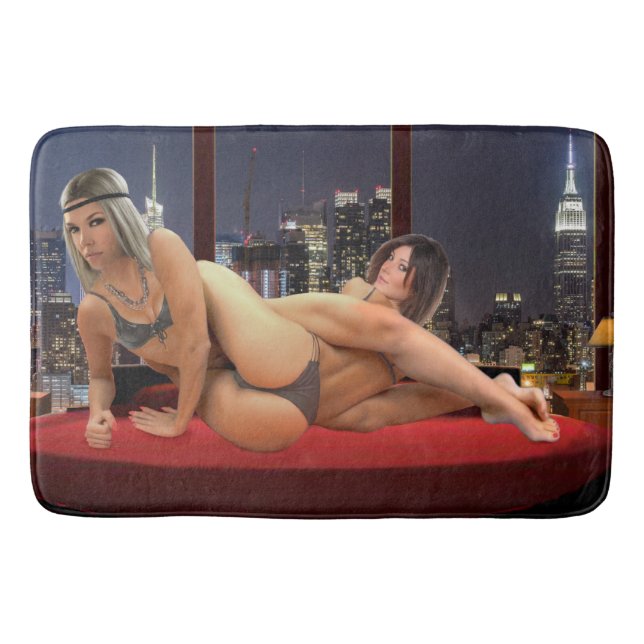 Foxy Penthouse Wrestling Badrumsmatta (Framsidan)
