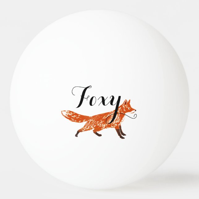 Foxy Ping Pong Pingisboll (Baksidan)