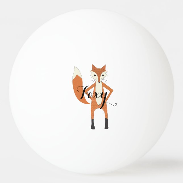 Foxy Ping Pong Pingisboll (Baksidan)