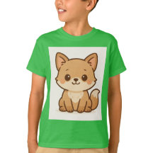 Foxy-Roligt _Cute Fox Kids Tee