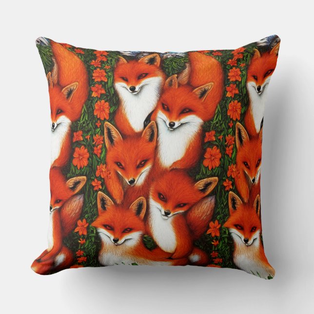 Foxy-Roligt Kudde (Framsida)