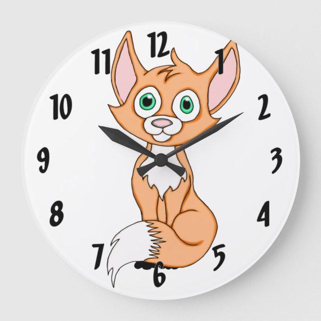 Foxy Roxy Stor Klocka (Framsida)