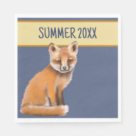 Foxy Summer Pappersservett