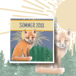 Foxy Summer Pappersservett