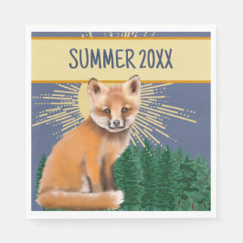 Foxy Summer Pappersservett