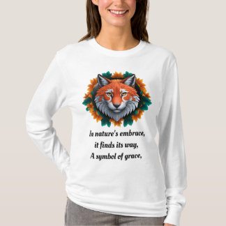 "Foxyflair: Vibrant Fox T-Shirt" T Shirt