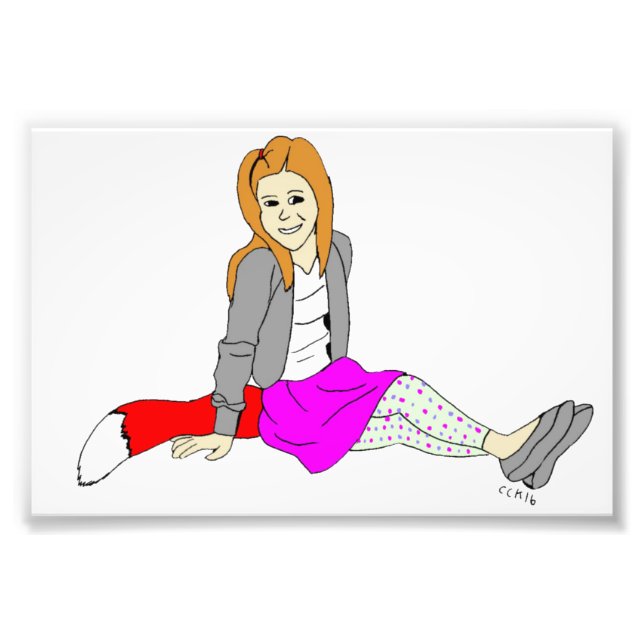 foxyflicka fototryck (Framsidan)