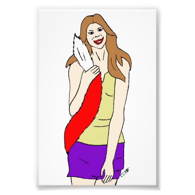 foxyflicka fototryck (Framsidan)