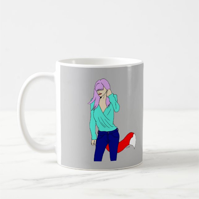 foxyflicka kaffemugg (Vänster)