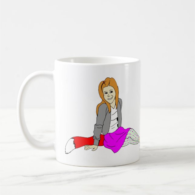 foxyflicka kaffemugg (Vänster)