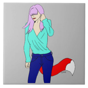 foxyflicka kakelplatta