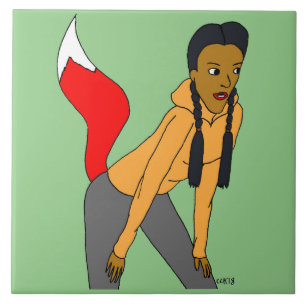 foxyflicka kakelplatta