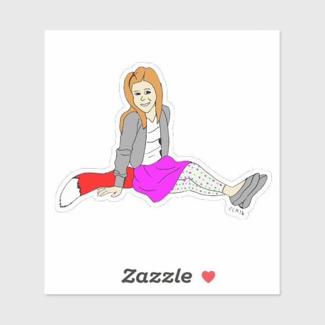 foxyflicka klistermärken (Ark)