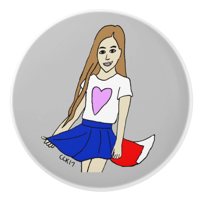 foxyflicka knopp (Framsidan)