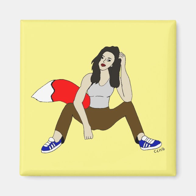 foxyflicka magnet (Framsidan)