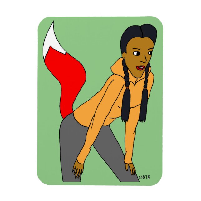 foxyflicka magnet (Vertikal)
