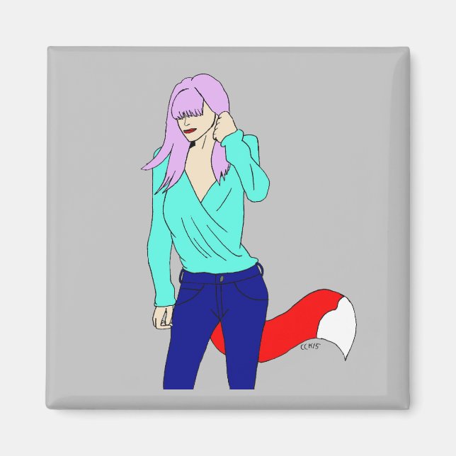 foxyflicka magnet (Framsidan)