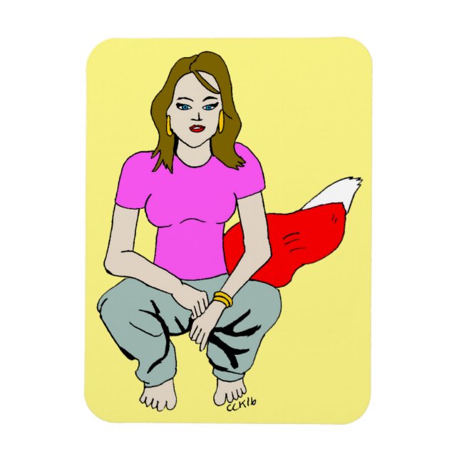foxyflicka magnet (Vertikal)
