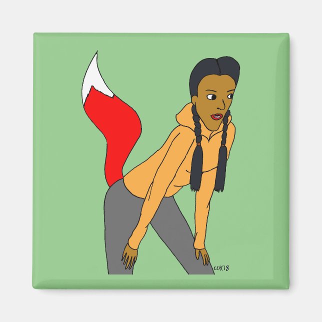 foxyflicka magnet (Framsidan)