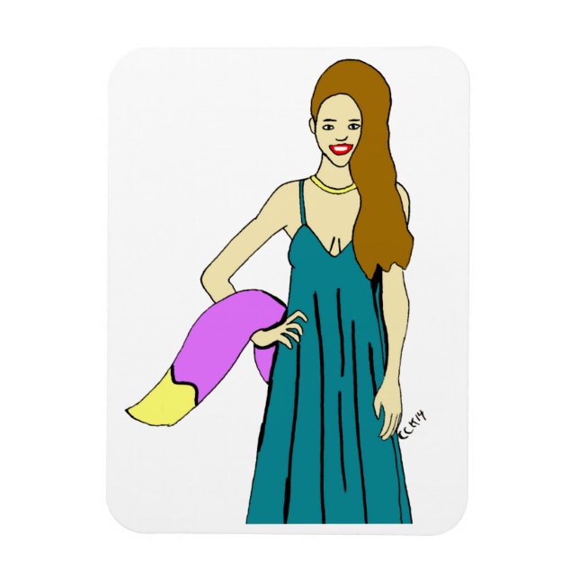 foxyflicka magnet (Vertikal)