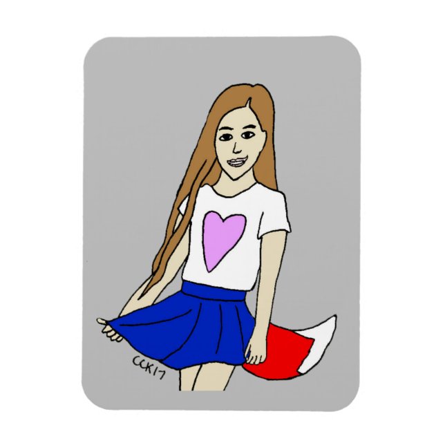 foxyflicka magnet (Vertikal)