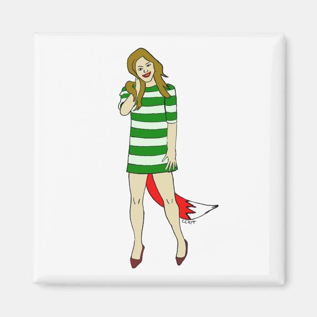 foxyflicka magnet (Framsidan)