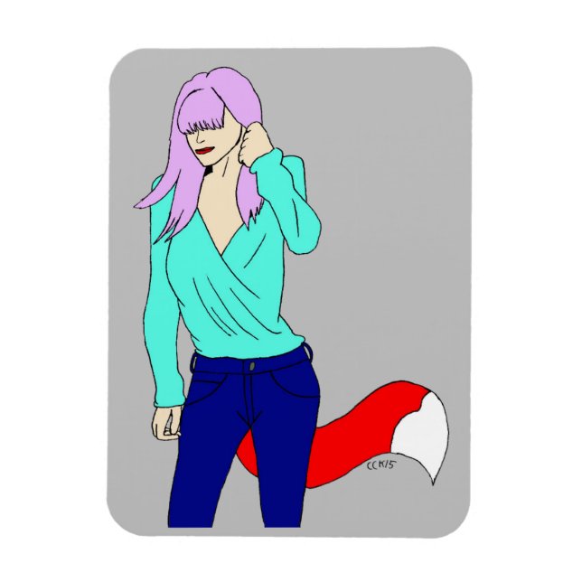 foxyflicka magnet (Vertikal)