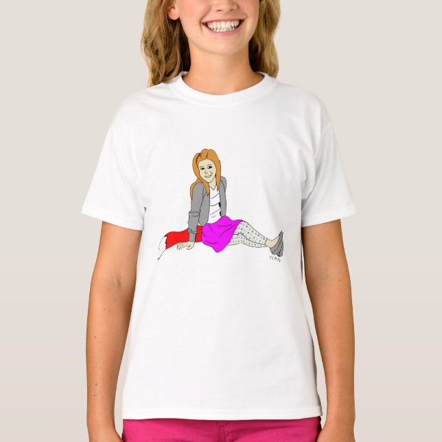 foxyflicka t shirt (Framsida)