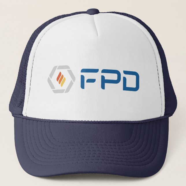FPD-Truckerkeps - fullt-logotyp Keps (Framsida)
