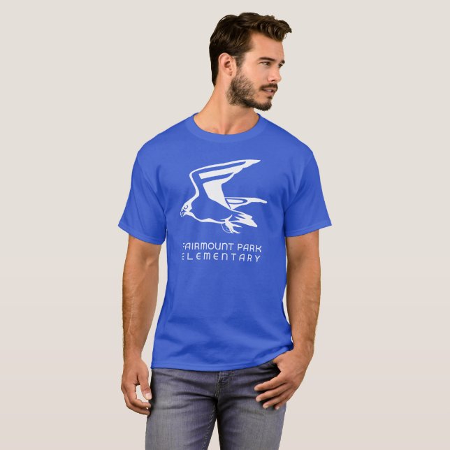 FPE Falcon Blue Manar T-Shirt (Hel framsida)