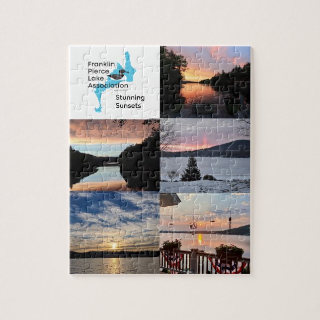 FPLA Jigsaw Puzzle -Stunning Sunsets Pussel (Vertikal)