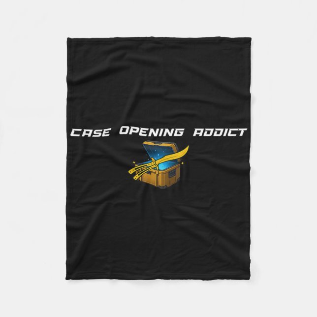 Fps Gamer Funny Cs First Person Competitive Gaming Fleecefilt (Framsidan)