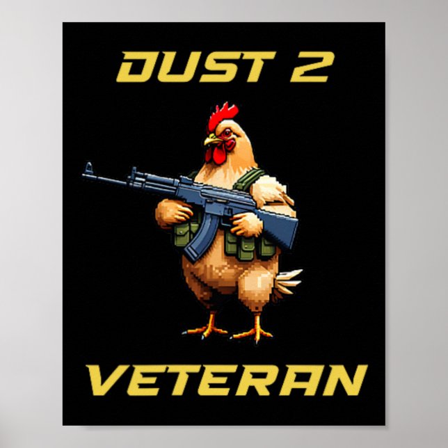 Fps Gamer Funny Cs First Person Competitive Gaming Poster (Framsidan)