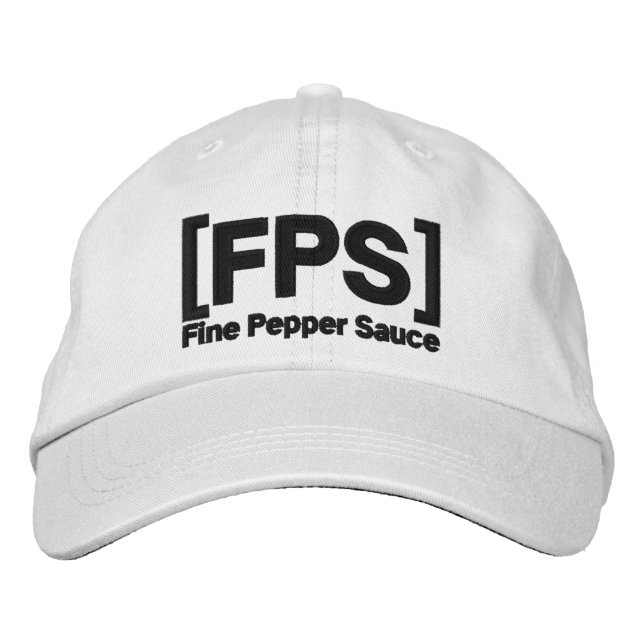 FPS Hat Broderad Keps (Framsida)