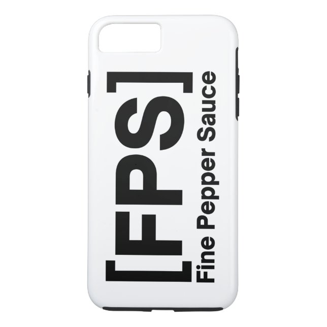 FPS Hett Sauce Fodral Case-Mate iPhone Skal (Baksida)